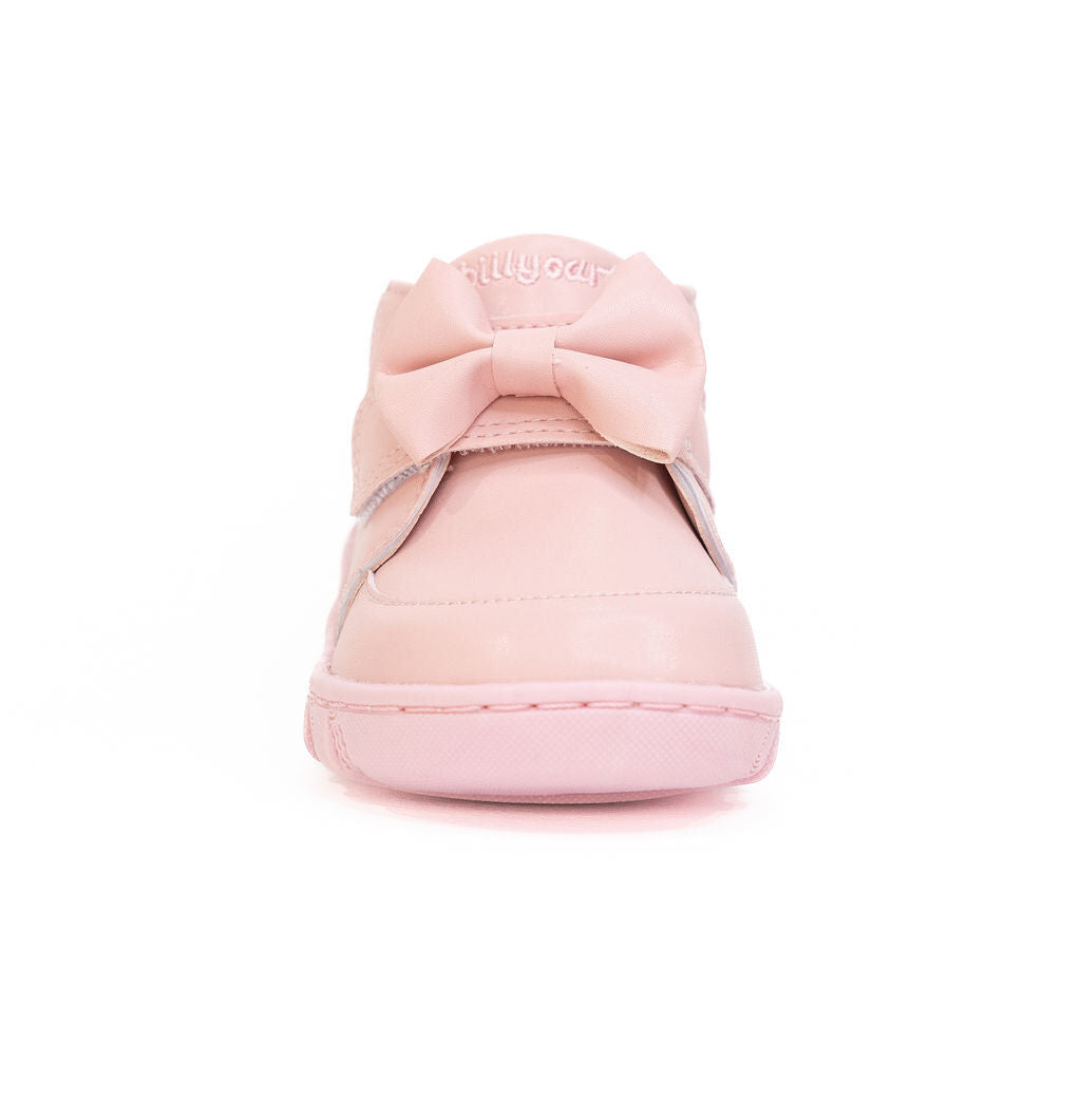 Billycart Lexi Bow Baby and Toddler First Walker Boots Shoes in Pink
