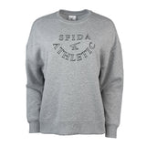 Sfida Liza Womens Crew Neck Sweatshirt - Grey Marle (Oversized Fleece Jumper) - GREY MARLE