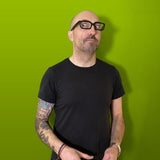 London Mole Icy Blue Blocker Glasses Matte Black