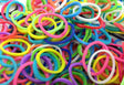 1200pcs Loom Bands Rubber Refill Kit - DIY Bracelet Making w/ 48 S-Clips and 4 Hooks - Rainbow