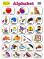 Large "Alphabet" Educational Poster - 73x52cm Size - Portrait (Printed by Pumpkin Queen)