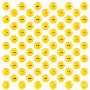 50x LUFT "Arrow 26" Indoor Pickleball Balls Bulk - Yellow