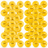 50x LUFT "Arrow 40" Outdoor Pickleball Balls Bulk - Yellow (USA Pickleball Approved)