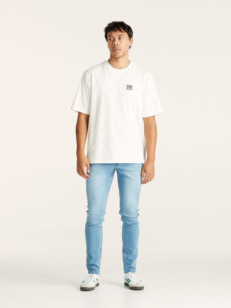 Lee Z-One Skinny Jean Mens Jeans in Treble Blue