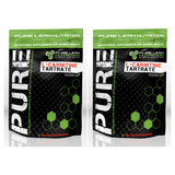 2x 100g Pure Lean Nutrition Premium Grade L-Carnitine Tartrate Pack (Weight Loss, Fat Burning & Energy)