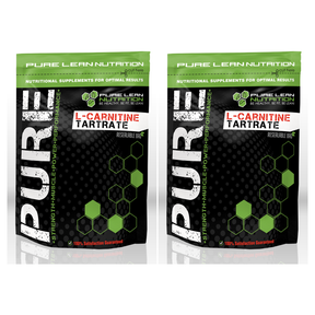 2x 100g Pure Lean Nutrition Premium Grade L-Carnitine Tartrate Pack (Weight Loss, Fat Burning & Energy)
