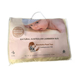 Bocchetta Lambskin Baby Rug (Genuine Wool Nursery Play Mat)