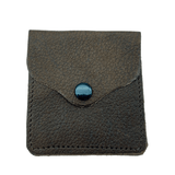 Jacaru 5538 Square Kangaroo Leather Coin Purse - 7 x 7cm (Made in Australia)