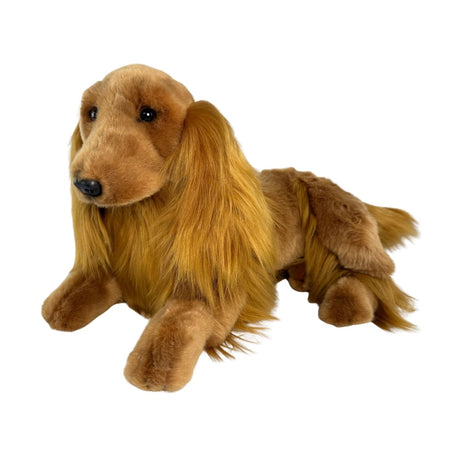 Bocchetta Lexie 40cm Lying Cocker Spaniel Plush Toy (Realistic Stuffed Animal Dog Gift)