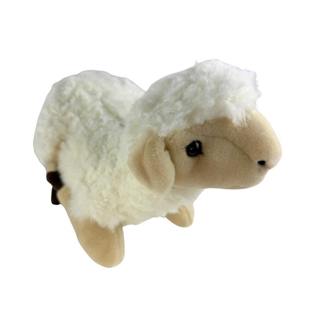 Bocchetta Lola 30cm Lying Sheep Plush Toy (Realistic Stuffed Animal Farm Gift)