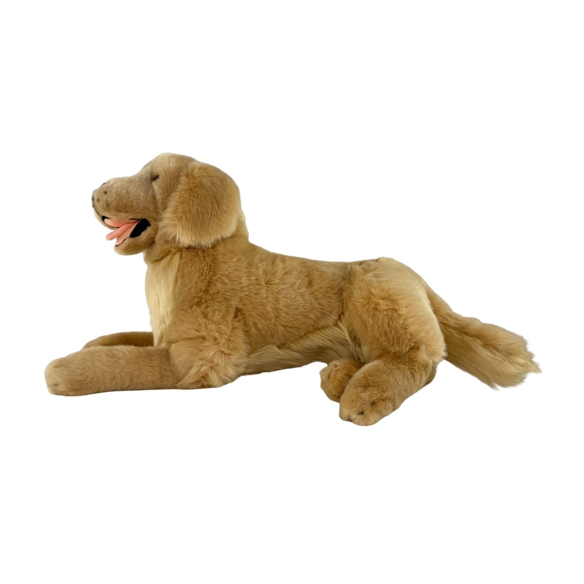 Bocchetta Lucky 50cm Lying Golden Retriever Plush Toy (Realistic Stuffed Animal Dog Gift)