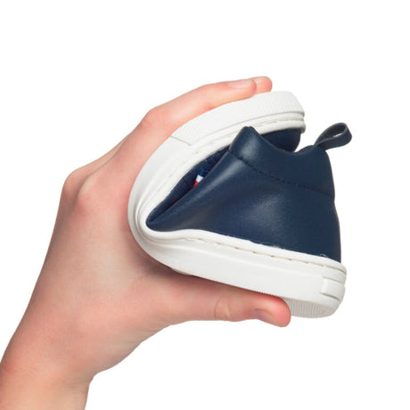 BILLYCART Jesse Kids Wide-Fit Barefoot First Walker Sneakers - Navy Blue (Shoes/Boots)