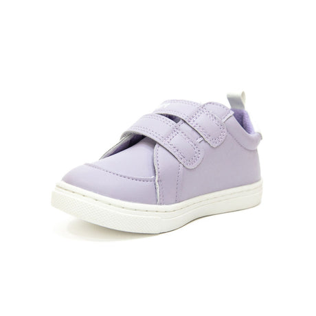BILLYCART Barefoot Girls Wide-Fit First Walker Boots Shoes Sneakers in Purple Violet