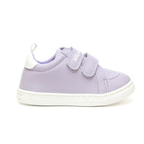 BILLYCART Barefoot Girls Wide-Fit First Walker Boots Shoes Sneakers in Purple Violet