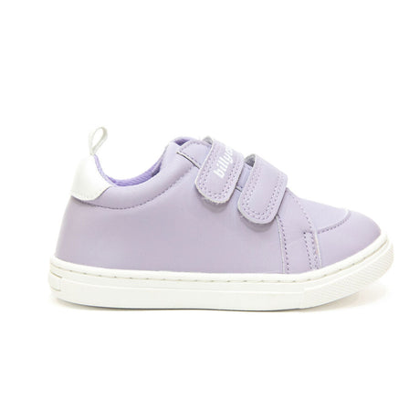 BILLYCART Barefoot Girls Wide-Fit First Walker Boots Shoes Sneakers in Purple Violet