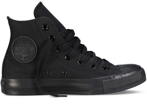 Converse Unisex Chuck Taylor All Star High Top Sneakers in Black