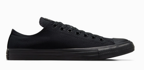 Converse Unisex Chuck Taylor All Star Low Top Sneakers Shoes - Monochrome Black