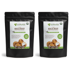 2x 1KG Pure Lean Nutrition Organic Maca Root Powder Pack - USDA Certified (Premium Superfood Made in Peru)