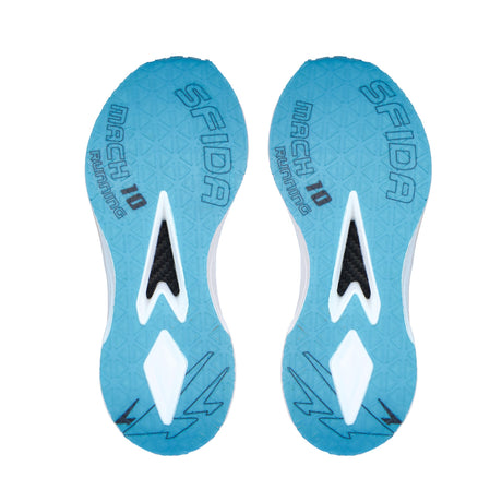 Sfida Mach 10 Womens Performance Runners - Sky (Running Shoes/Sneakers)