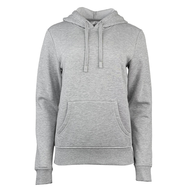 Sfida Mackenzie Womens Fleece Hoodie - Grey Marle (Pullover Jumper) - GREY MARLE