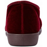 Grosby Marcy 2 Womens Slippers - Wine Red (Slip On Indoor/Outdoor Casual Shoes)