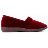 Grosby Marcy 2 Womens Slippers - Wine Red (Slip On Indoor/Outdoor Casual Shoes)