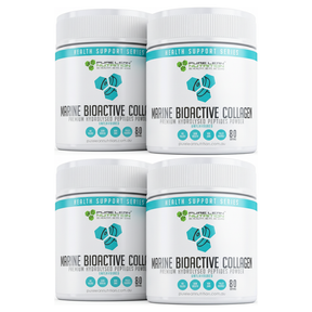 2x 160 Servings Pure Lean Nutrition Marine Collagen Bioactive Peptides Powder Pack - Beauty Glow (Skin & Nails)
