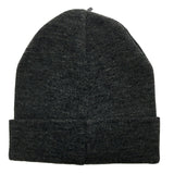 3pc Set Mens Charcoal Fine Knit Beanie Hat Dents Knit Scarf Thinsulate Gloves