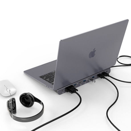 mbeat MB-DOCK-D11 11-in-1 Multiport USB-C Dock with Power Delivery
