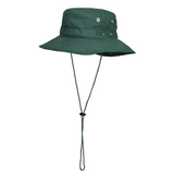 Portwest Mens Premium 100% Cotton Wide Brim Hat w/ Back Legionnaires Flap - Green