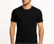 Mens 100% Pure Merino Wool Crew Neck Short Sleeve Top T Shirt Thermal Underwear - Black