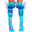 MADMIA Disney Silver Stitch Knee High Socks - Kids & Adults Ages 6-99 (Crazy Sock Day)