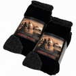 6 Pairs Heavy Duty Merino Wool Work Socks Extra Thick Cushion (Size 6-11)