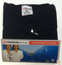 100% Wool MERINO SKINS Mens Half Zip Long Sleeve Thermal Underwear T-Shirt Top - Black - X-Small (86cm)