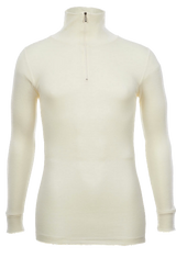 100% Wool MERINO SKINS Mens Half Zip Long Sleeve Thermal Underwear T-Shirt Top