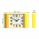 Newgate Metro Wall Clock - Yellow