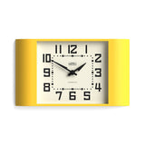 Newgate Metro Wall Clock - Yellow
