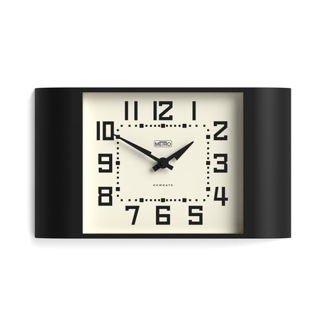 Newgate Metro Wall Clock - Black