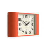 Newgate Metro Wall Clock - Pumpkin Orange