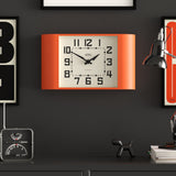 Newgate Metro Wall Clock - Pumpkin Orange