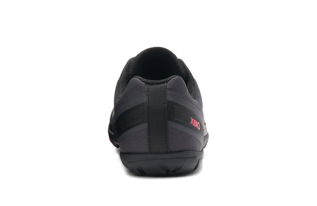 Xero Womens Mesa Trail II Trail Running Barefoot Shoes - Asphalt/Raspberry (Zero Drop Sneakers)