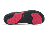 Xero Womens Mesa Trail II Trail Running Barefoot Shoes - Asphalt/Raspberry (Zero Drop Sneakers)
