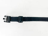 Milleni Waist Belt Bum Bag - Black (Utility Travel Adjustable Strap Belt w/ Zipper)