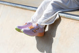 Sfida Brazen Girls V Strap Runners - Purple/Neon (Kids Sneakers/Shoes)