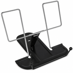 2-Tier Clamp On Monitor Stand Riser with Laptop Height Adjuster - Matte Black