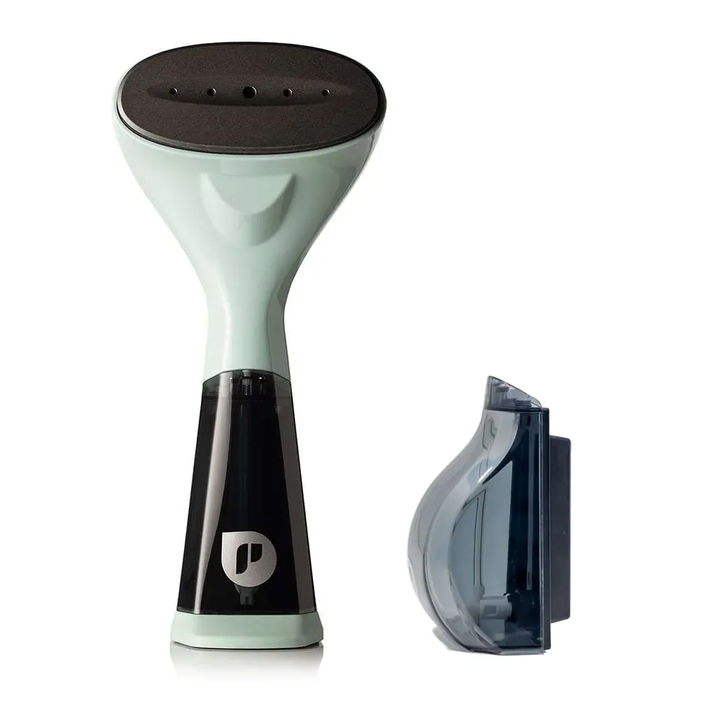 Propress MINI Hand Held Garment Steamer w/ Additional Belly Tank - Idol Blue (Portable Clothes Iron)