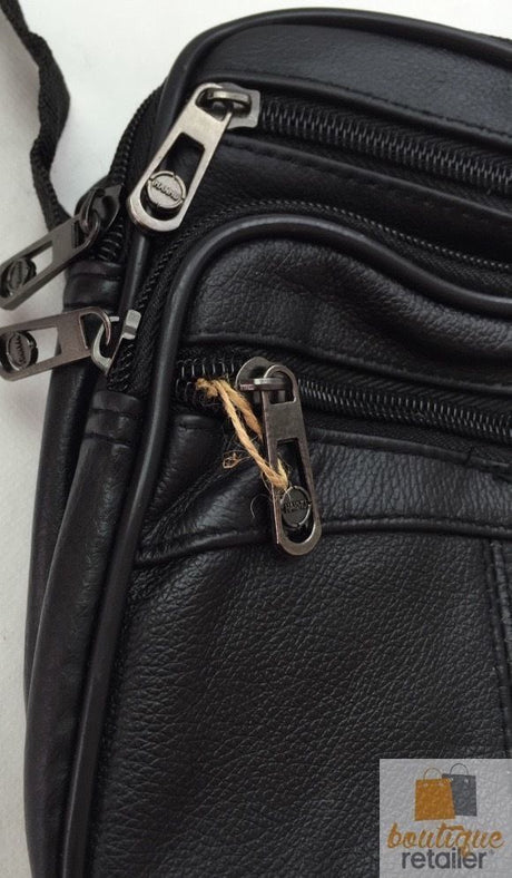 Genuine Leather Messenger Bag Shoulder Travel Satchel Crossbody Sling SMALL