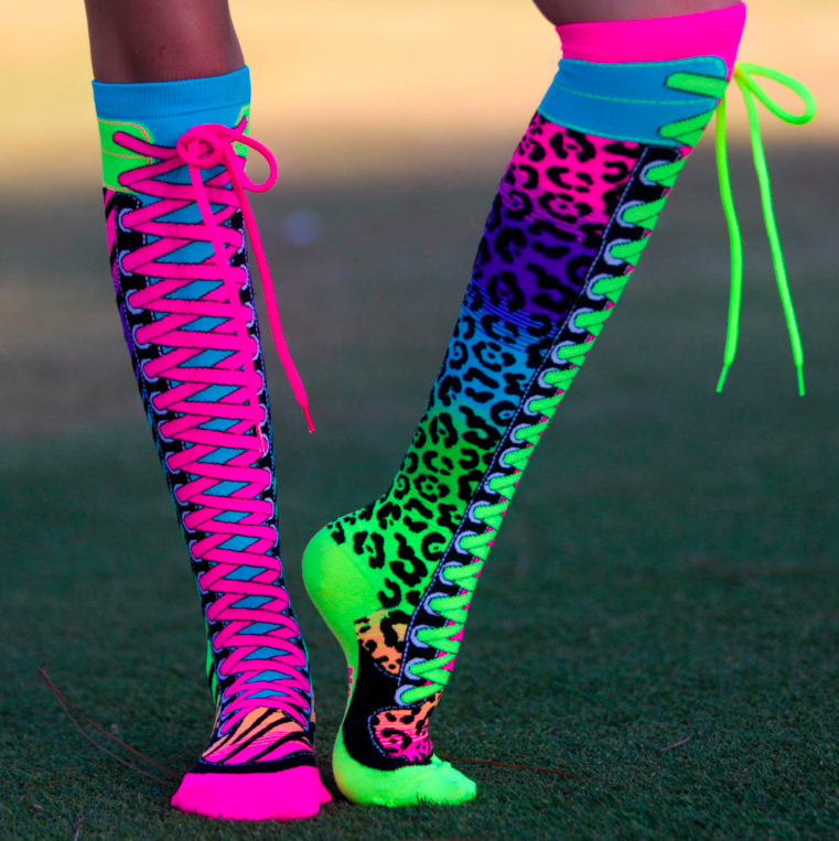 MADMIA Safari Knee High Socks - Kids & Adults Ages 6-99 (Crazy Sock Day)
