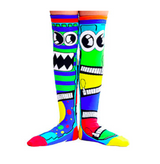 MADMIA Monster Knee High Socks - Toddlers Ages 3-5 (Crazy Sock Day)