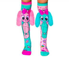 MADMIA Bunny Toddler Kids Long Knee High Pair of Socks - Ages 3-5 Years Old